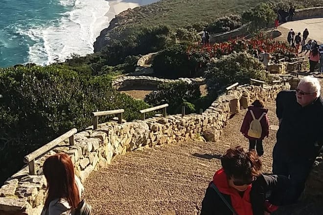 Walking trail to Cape Point Lighthouse