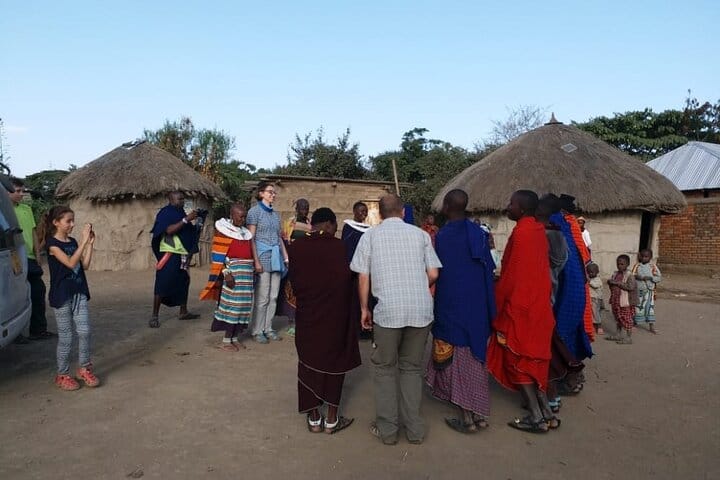 visit to maasai village