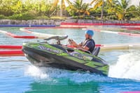 Rev up your Aquakart for high-speed fun on the water.