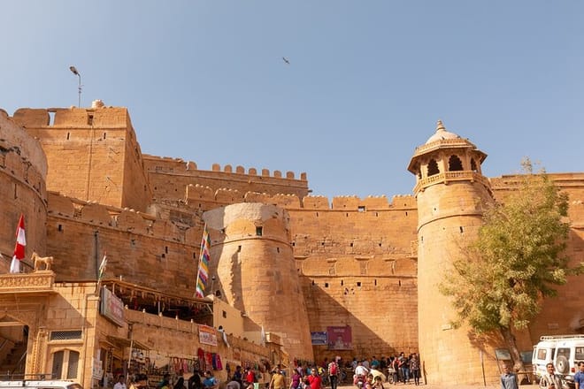 Out Side Part of Jaisalmer Fort