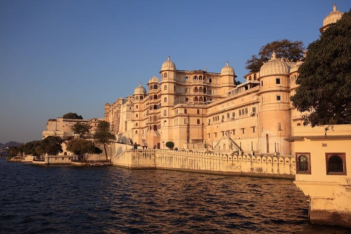 City Palace with Lake Side in Udaipur