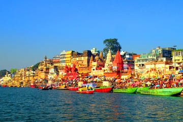 Holi Tour of Varanasi includes Boat ride and Breakfast.