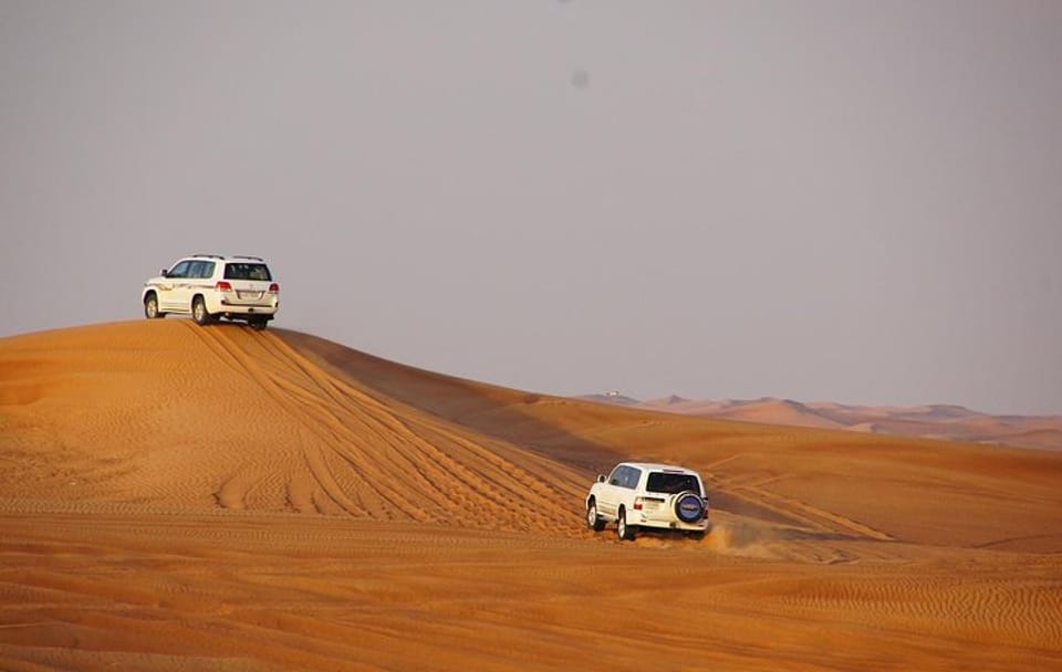 Dubai Desert Excursions with BBQ Dinner & Live Entertainment