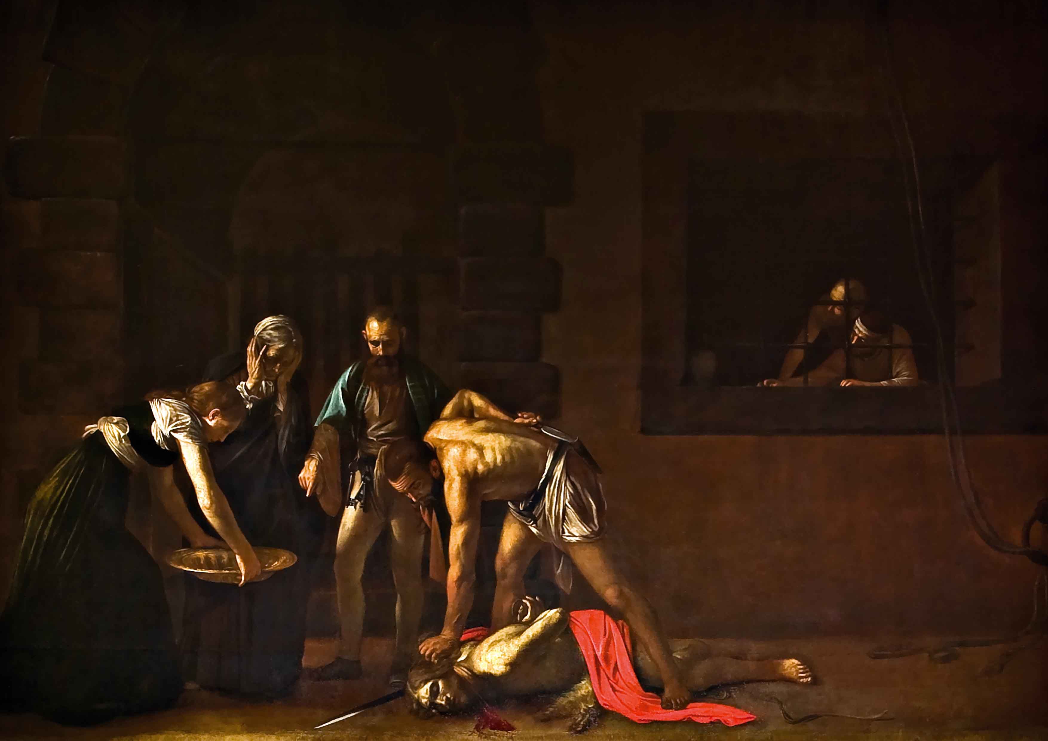 The Beheading of St John the Baptist by Caravaggio
