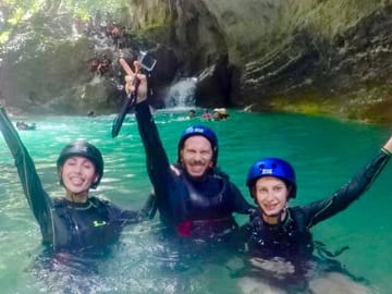 Explore nearby Kawasan Falls Canyoneering for a thrilling adventure. Jump off the cliff into the pool below and rappel down rock faces! You'll be rewarded with breathtaking natural beauty!