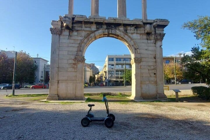 Modern Athens Electric ATV Scooter Tour