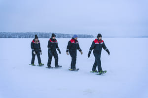 Arctic Snowshoeing Day 