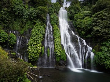Bali Waterfall Trekking Tour at Pucak Manik Waterfall