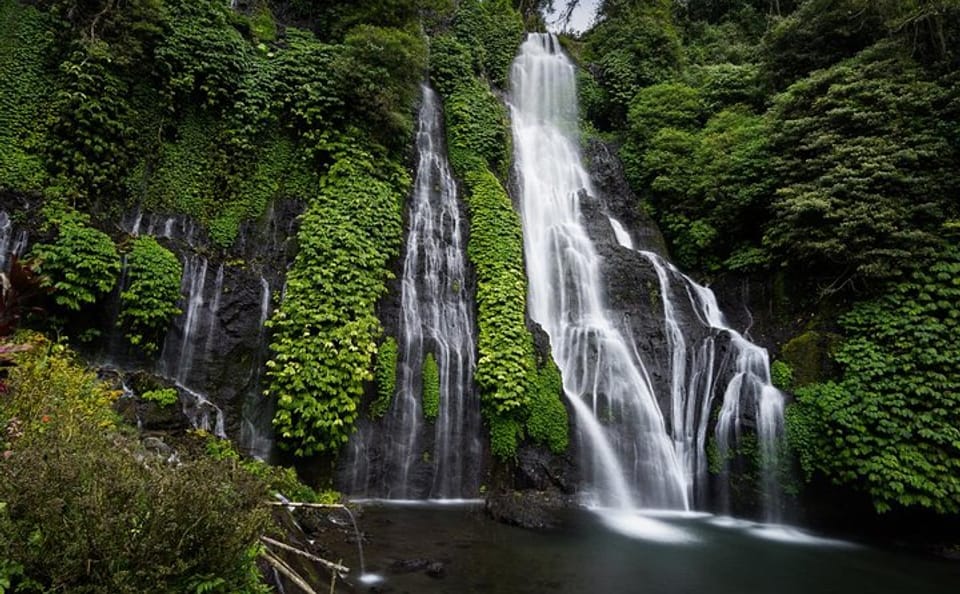 Bali Waterfall Trekking Tour at Pucak Manik Waterfall
