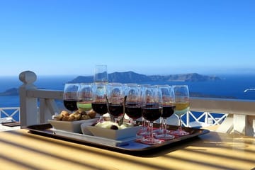 Santorini Wine Tasting on Sunset