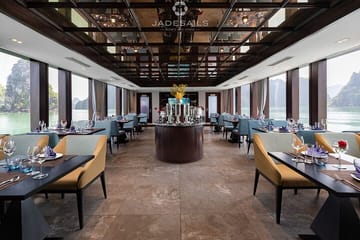 JADE SAILS Best Luxury Day Cruise Visit Ha Long Bay & Lan Ha Bay