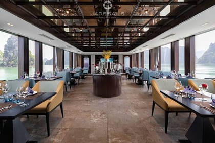 JADE SAILS Best Luxury Day Cruise Visit Ha Long Bay & Lan Ha Bay