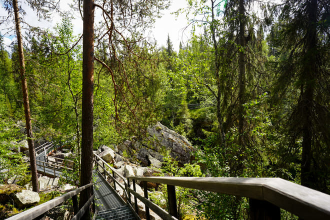 Stunning Auttiköngäs Nature Trail