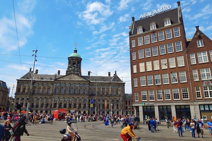Royal Palace at Dam Square in Amsterdam, the Netherlands