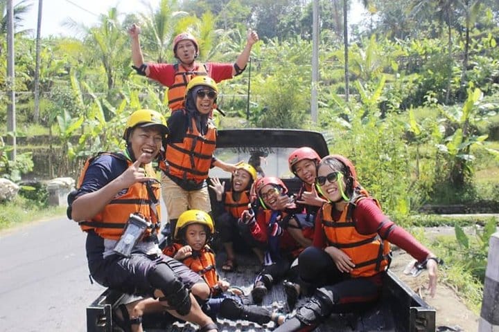 on the way the river tubing