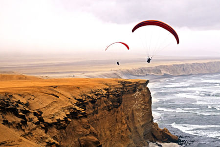 Par-07 : Paragliding Adventure - Soaring Over Paracas Reserve