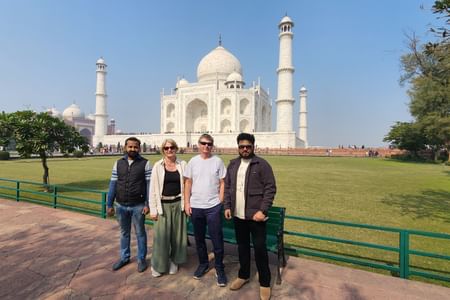 Taj Mahal, Agra Fort & Baby Taj Tour with Professional Guide By Car
