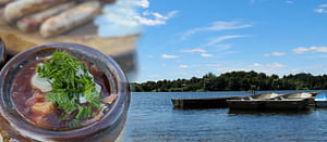 Food tour on Island Lake, Ontario from Toronto RV-Motorhome Tour