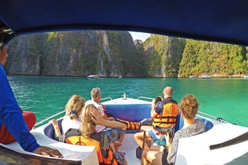 Krabi: Phi Phi Sunrise & 4 Islands by Speedboat with Lunch