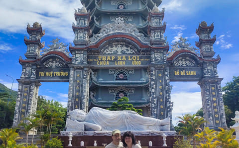 Marble Mountains and Linh Ung Pagoda Half-Day Tour in Da Nang