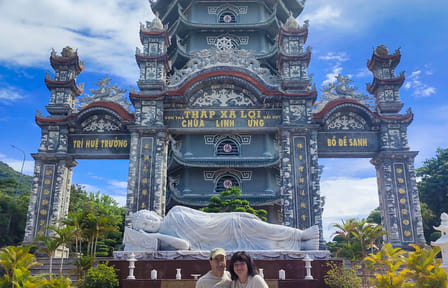 Marble Mountains and Linh Ung Pagoda Half-Day Tour in Da Nang