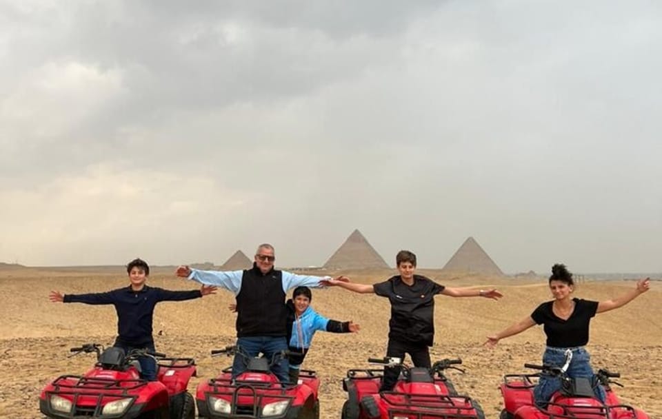 Private ATV Tour of the Pyramids of Giza in Cairo