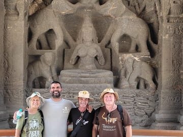 Cultural Tour of Ellora Caves and Daulatabad Fort in Aurangabad