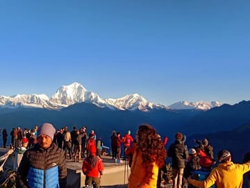 Beautiful view from Poon Hill