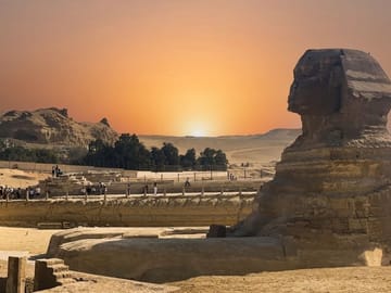 All-Inclusive Giza Pyramids, Sphinx & Camel + Inside