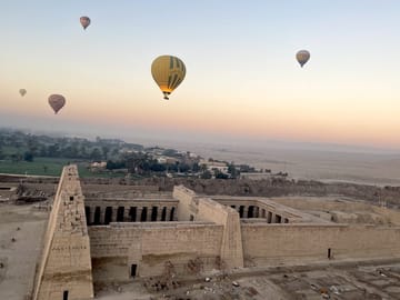 Hot Air Balloon Ride Over Luxor's Ancient Landscapes