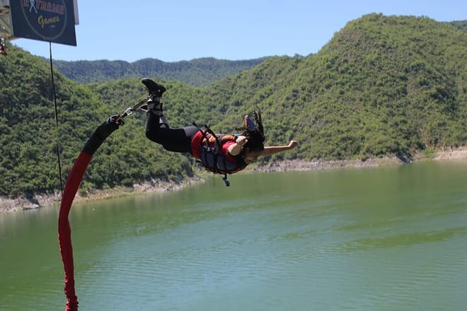 Bungee Jumping Adrenaline Experience on Cabra Corral Dam 8