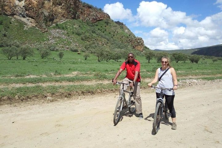 biking at Hells gate