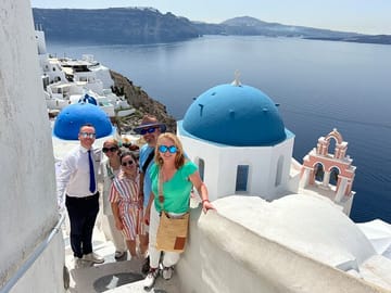 Oia Blue Domes
