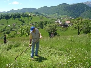 Traditional Mountain villages, easy walk & delicious home cooked lunch