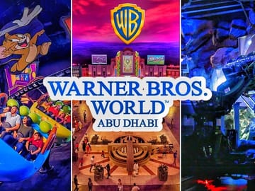 Warner Bros. World Abu Dhabi Admission Tickets for Theme Park Fun
