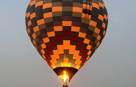 Hot Air Balloon Adventure Over Marrakech Countryside