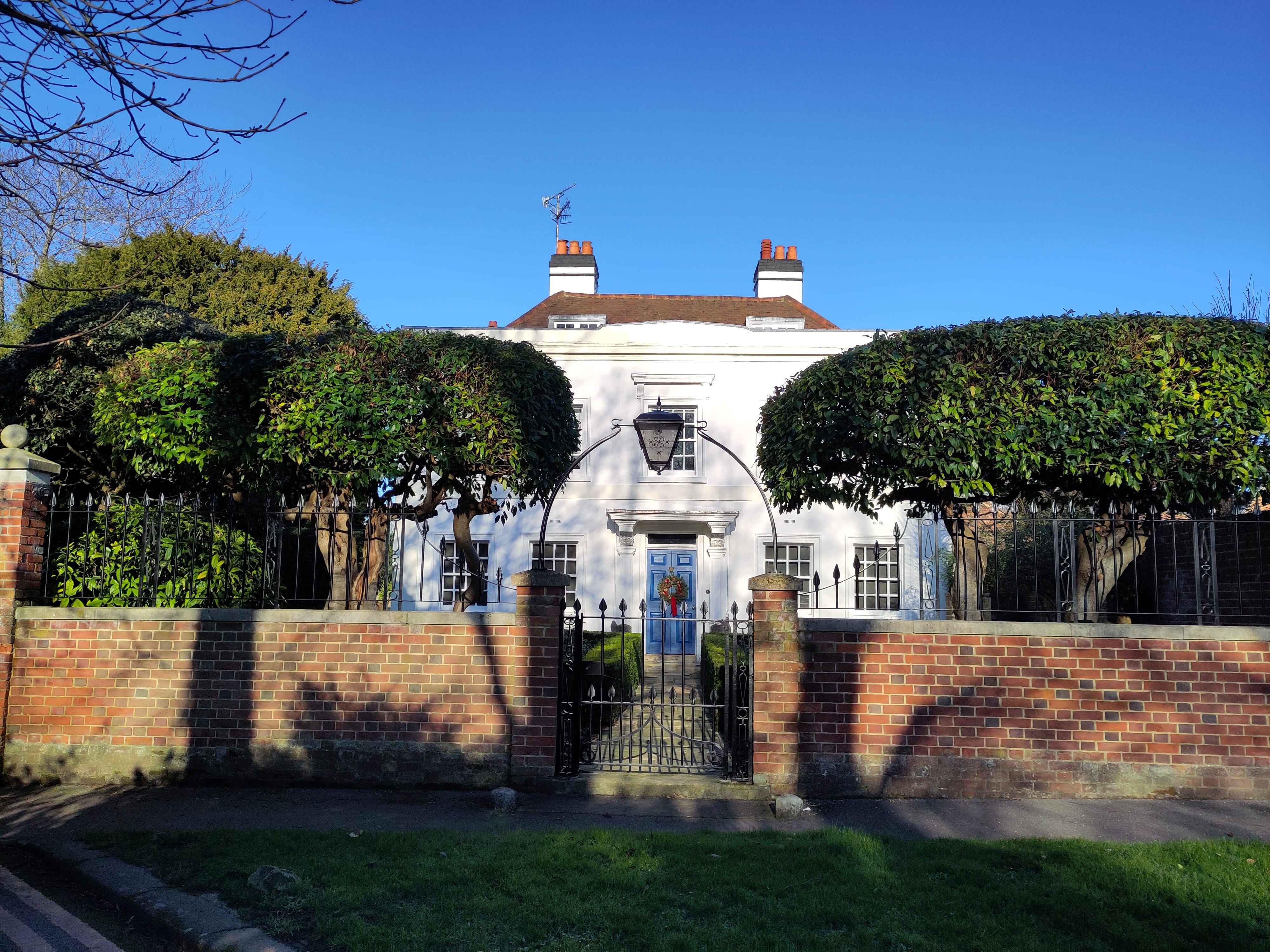 A large Geogian style house