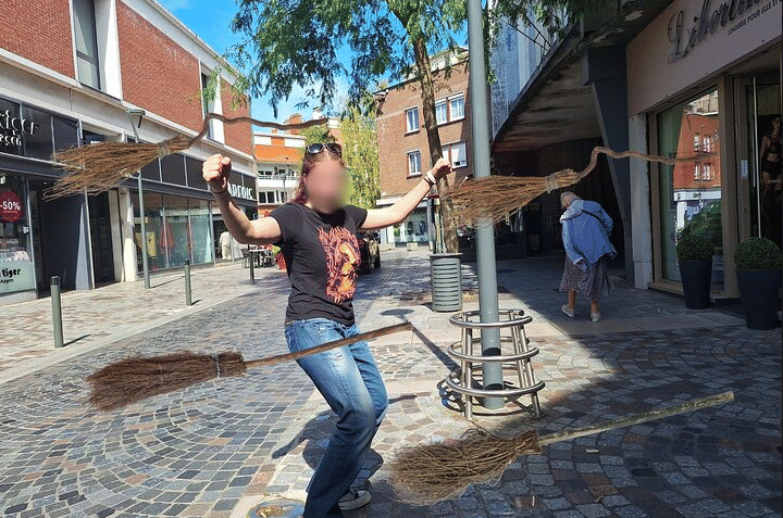 exemple d'un défi photo du jeu de piste