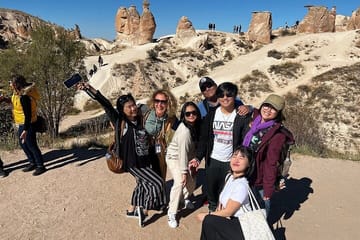 Cappadocia Red and Green Combined Tour with Lunch and Tickets