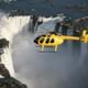 Helicopter flight over Iguazu Falls