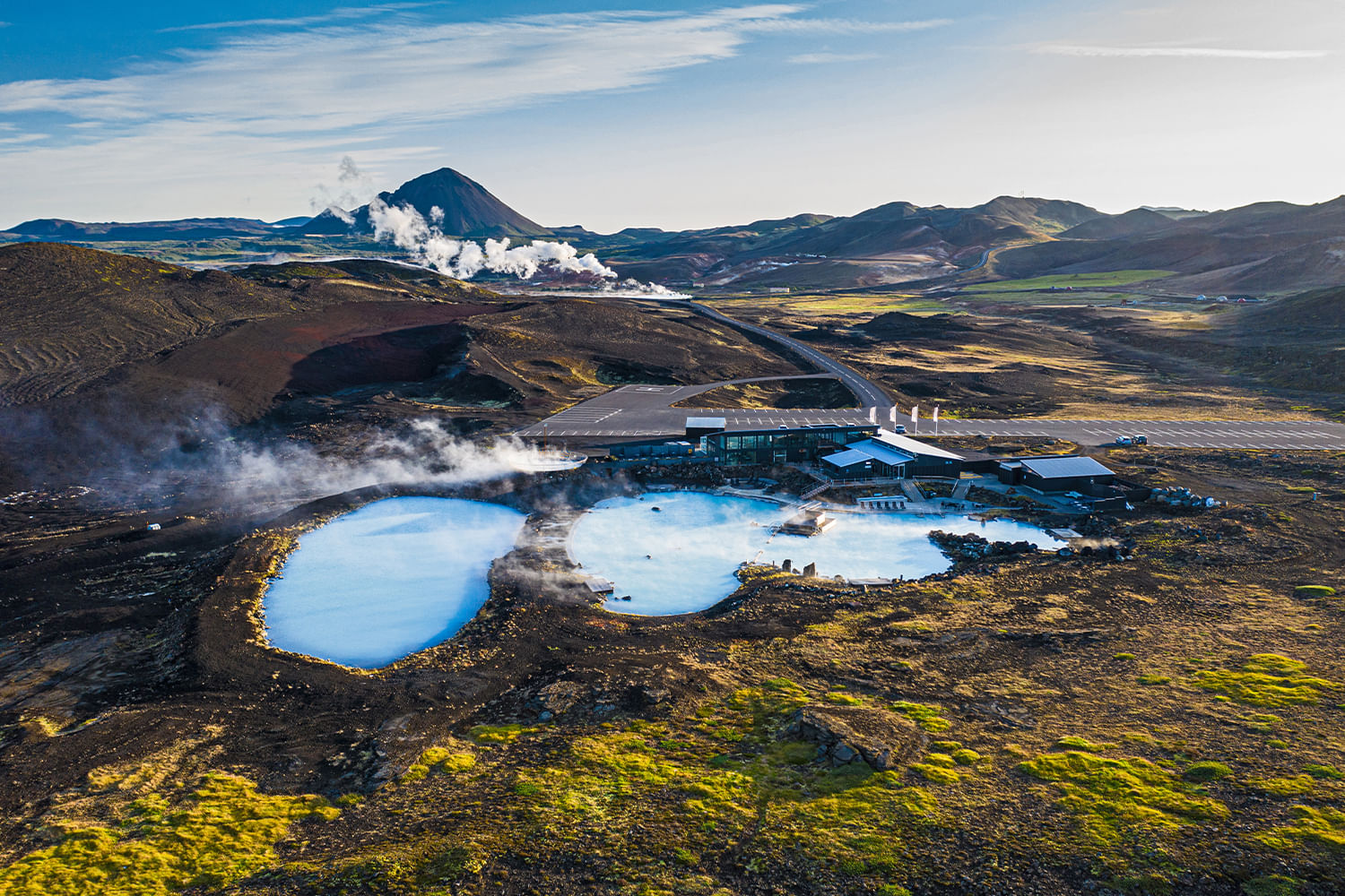 Myvatn Nature Bath in our 6 day tour Around Iceland