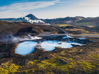 Myvatn Nature Bath in our 6 day tour Around Iceland