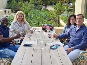 Wine Tasting Outdoors in Paarl