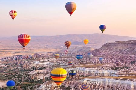 Cappadocia Hot Air Balloon Adventure: Sunrise Over Stunning Landscapes
