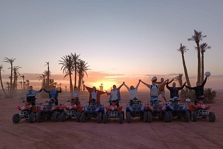 Quad Biking and Camel Riding Adventure in Marrakesh Palm Oasis