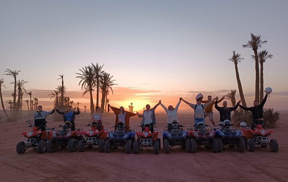 Quad Bike Experience at the Palmeraie Marrakesh