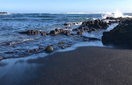 From Big island Kona Private Volcanoes and Waterfalls Tour