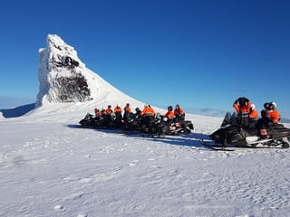 Snowmobiling