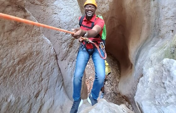 Family Adventure From Athens Canyoning at Pisia Canyon
