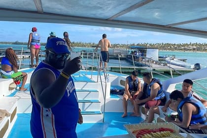 Half-Day Tour with Punta Cana Beach Boat Party